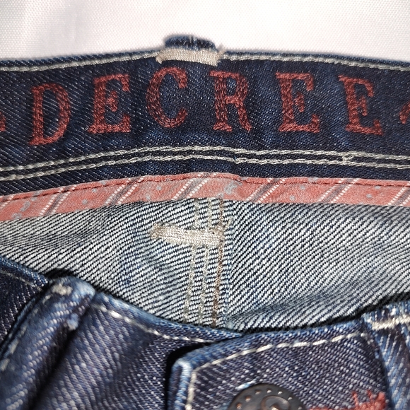 Decree Jeans Men's 32 X 30 Straight Fit - Picture 4 of 5